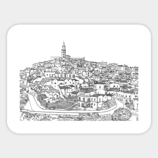 Matera Spain Sticker